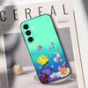 S-Sponge Funny B-Bob Phone Case For Samsung Galaxy A73,A72,A71,A70,A53,A52,A51,Soft Silicone Black Cover