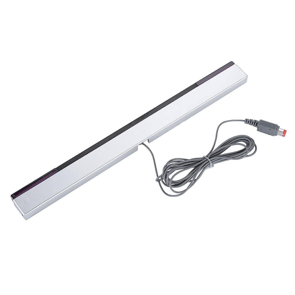 Infrared IR Signal Ray Sensor Bar Wired Receiver & Stand for Nintendo WII Console