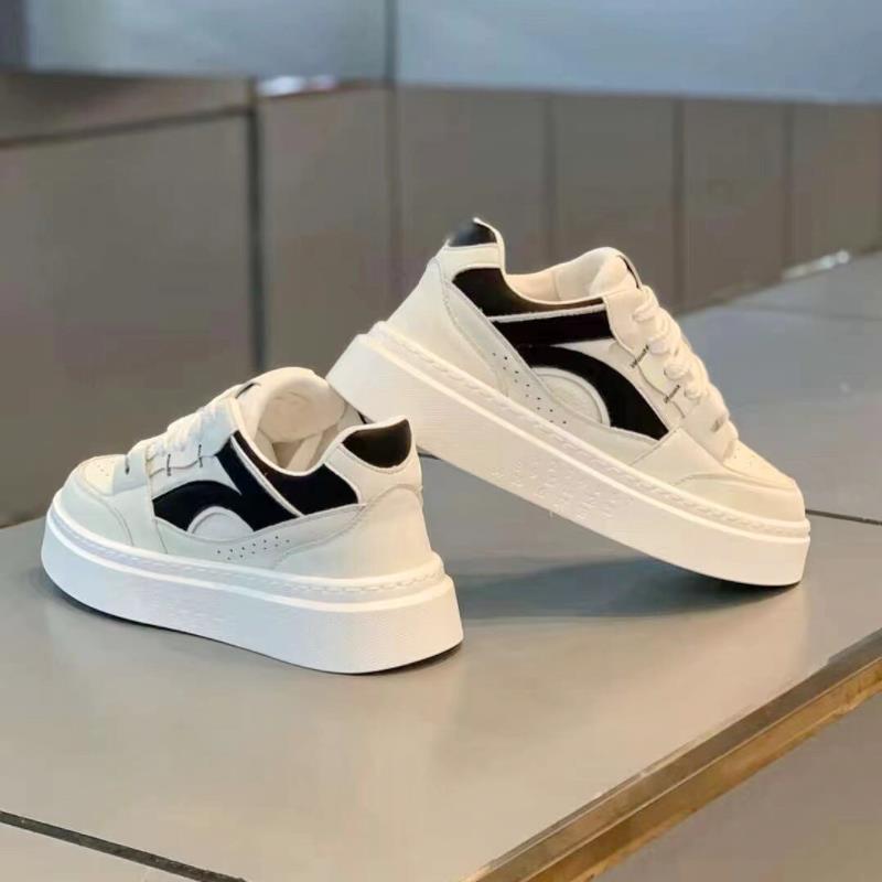 New Men's Classic Fashion Low Top Thick Sole Skateboarding Shoes Comfortable Soft Sole Basketball Sneakers