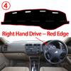 Для Honda Civic Sedan 2001-2005 Аксессуары для интерьера Накладка на панель приборов Коврик для защиты от солнца Коврик для защиты от УФ-излучения