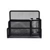 1Xblack Mesh Letter Paper File Storage Rack Holder Tray Organizer Desktop Office
