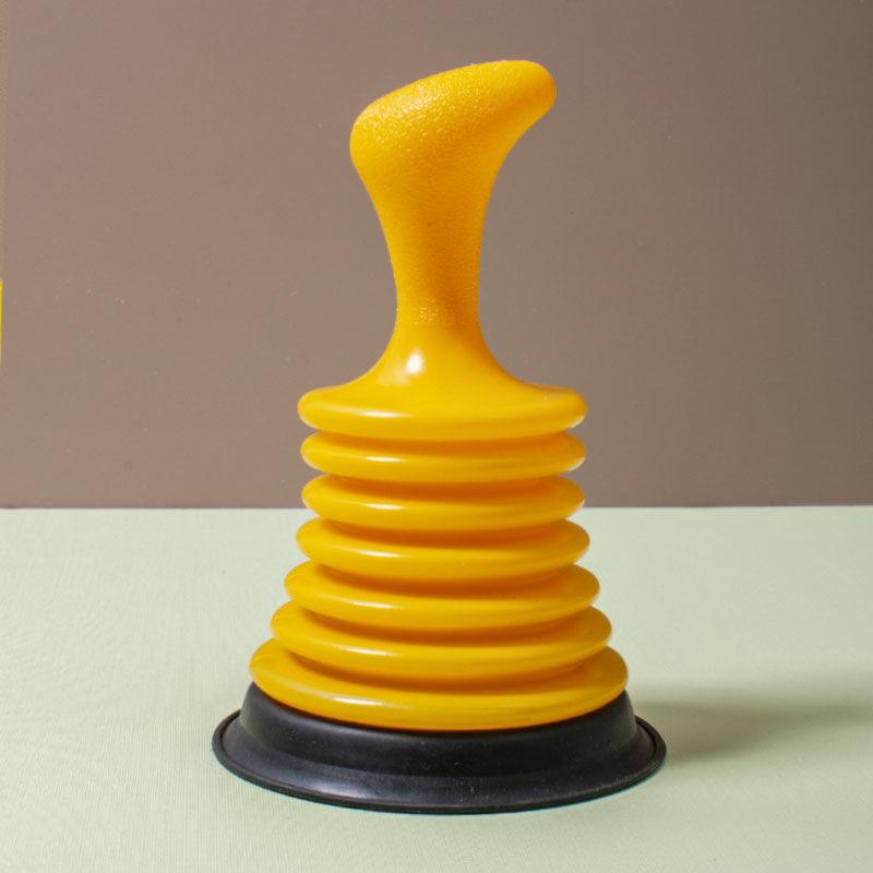 Портативный прочиститель засоров для кухонных и ванных раковин, сверхмощный вантуз с резиновой головкой и ручкой