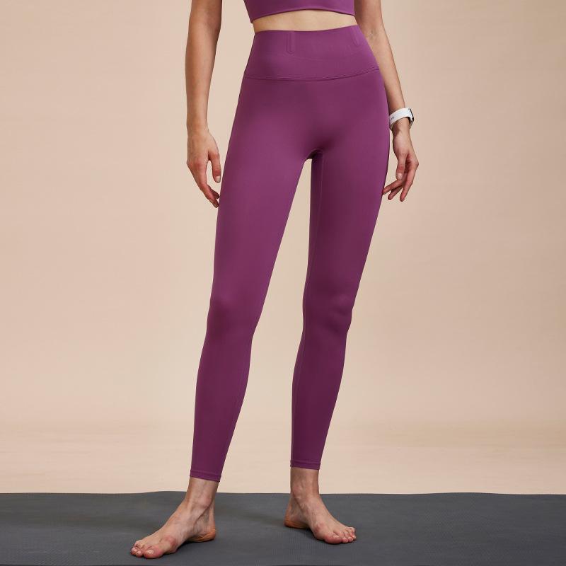 Женские леггинсы для йоги с высокой талией, контролем живота, эффектом подтяжки бедер и поддержкой талии - Фитнес-штаны для бега без ограничений