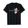 Sardinia Island Flag Ecg Heartbeat Italy T Shirt Vintage Stretched Streetwear Soft Slightly Stylish Unisex Fashion