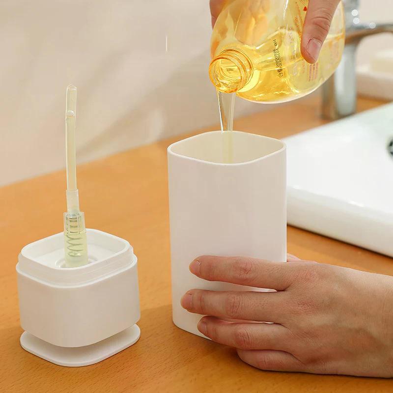 Plastic 400Ml Makeup 400M For Manicure Salon Remover Nail Bottle Empty Press Pump Dispenser Polish Remover Cleaner Portable