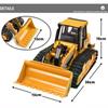Big RC Truck Bulldozer Dumper Caterpillar Tractor Model Engineering Car Excavator Push Soil Music Lighting Effects Kids