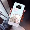 Cute Peach Goma Cat Phone Case For Xiaomi Poco X7 X6 X5 Pro F7 Ultra Redmi 15C 15 13 13C 12 12C 10 10A 10C 9 9A 9C 9T Shell Poco
