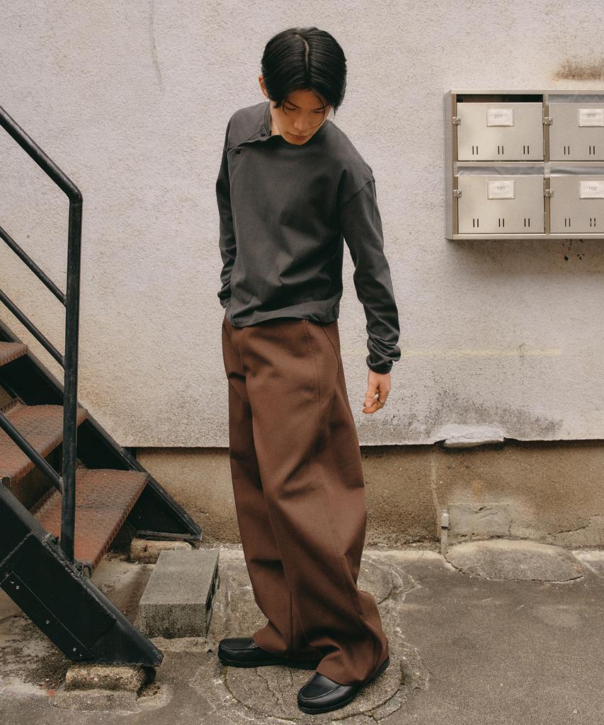 XERO Over Curved Pants [Brown]