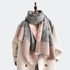 Scarf Women's Winter Versatile High-end Imitation Cashmere Office Air Conditioner Shawl with Thickened Warm Scarf
