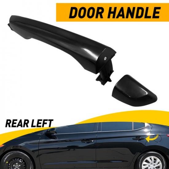 Front Rear Side LH RH Outside Door Handle For 2017- Hyundai Elantra Sedan