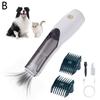 Триммер для шерсти домашних животных, который может всасывать волосы, электрическая всасывающая стрижка для кошек и собак, профессиональная ограниченная расческа, бесшумная, 1 час Q1M1