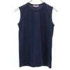 No Sleeve Tank Top Navy Women Used