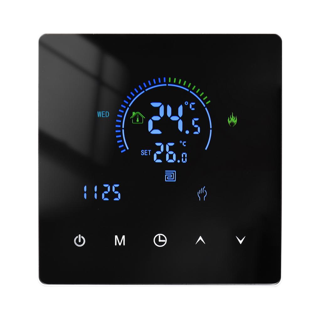 Интеллектуальный термостат, регулятор температуры для водонагревательного оборудования, сенсорный ЖК-дисплей