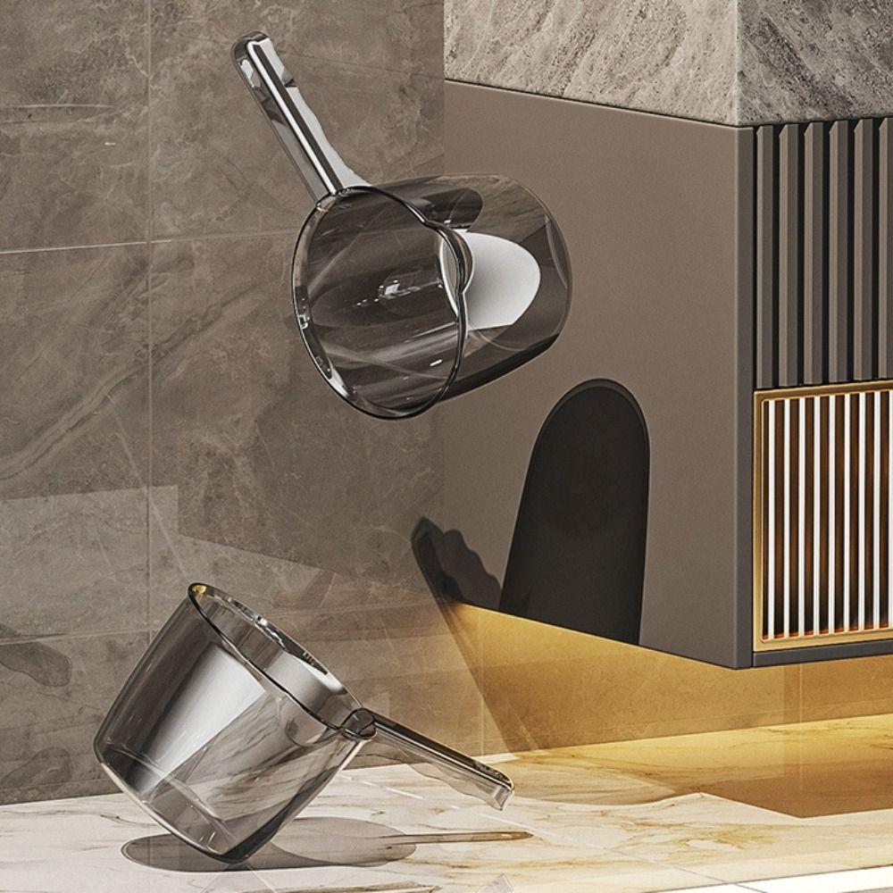 Утолщенные прозрачные ковши для воды Многоцелевая ванная комната Водяная ложка Водяной половник Кухня