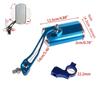 View Rotate Aluminium Alloy MTB Bike Rearview Motorcycle Looking Glass Handlebar Bicycle Mirror