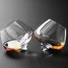 Creative Drinking Wine Cup Rotating Crystal Glass Cup New Whiskey Wine Glass