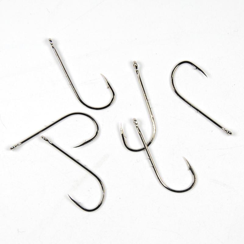 Набор из 50 острых рыболовных крючков Baitholder для червя или приманки. Размер 10 12 14 1/0 2/0