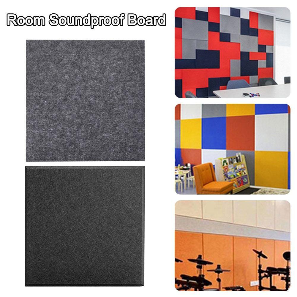 6 pieces/pack Self-Adhesive Sound-absorbing Foam DIY 3D Wall Decoration Board