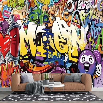 3D Граффити Обои Большое Граффити Настенное Панно Для Спальни Гостиной Столовой Граффити Фрески