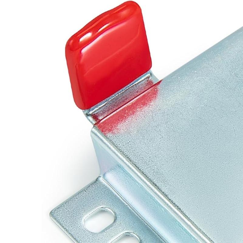 Нержавеющий замок безопасности для гаражных ворот, стальной болт большого сечения с ПВХ-ручкой, простая установка для усиления защиты