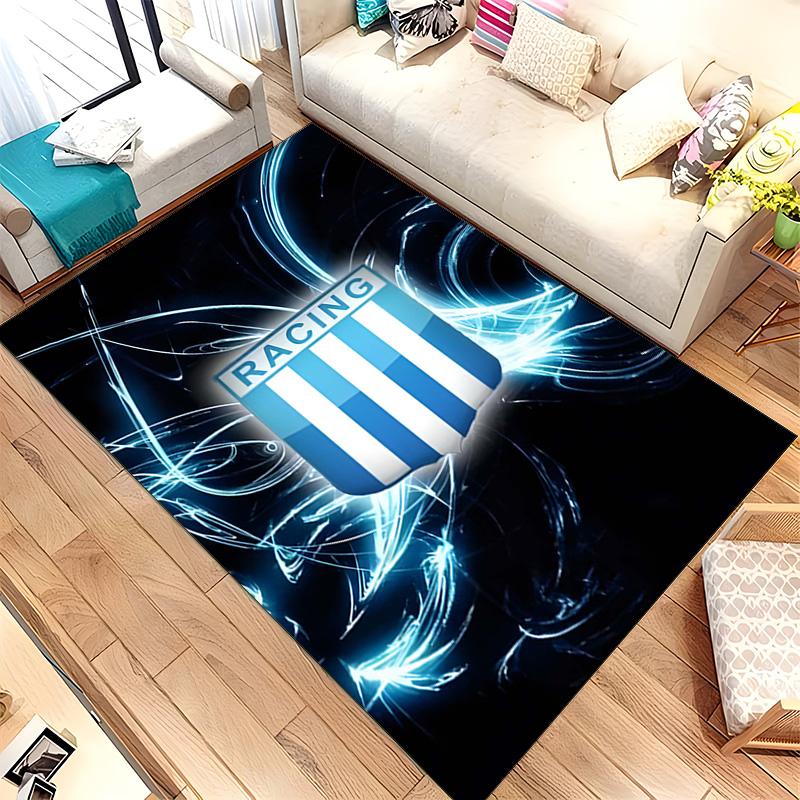 Racing Club de Avellaneda (1) Rug Suitable For Living Rooms Bedrooms Computer Rooms Dining Areas And Placement Under Tables And Chairs Also An Ideal C