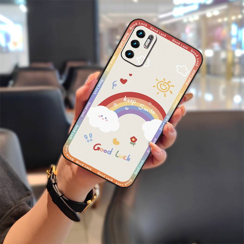 Мультяшный защитный чехол для телефона Xiaomi Poco M3 Pro, полный чехол, устойчивый к грязи, модный дизайн, силиконовый, ударопрочный, ТПУ