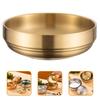 Нержавеющая миска для лапши, блюдце для соевого соуса, кухонные тарелки для приправ, емкости для специй, сервировочная посуда для макания
