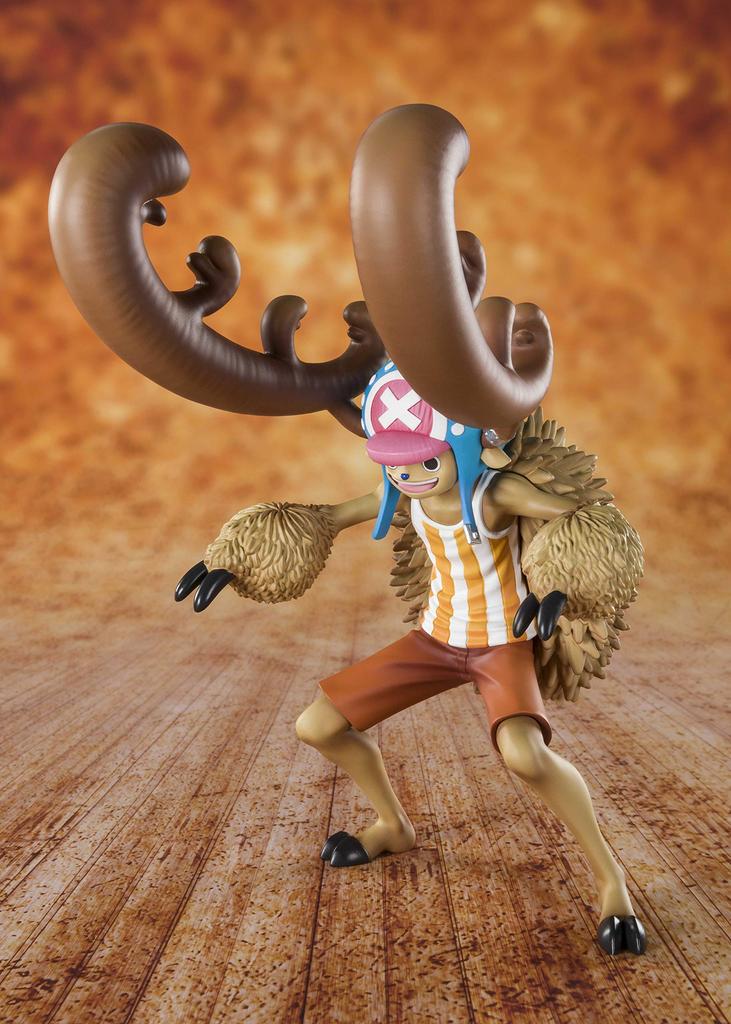TAMASHII NATIONS Figuarts ZERO ONE PIECE Cotton Candy Love Chopper Horn Point 140 мм окрашенная полная фигурка Ver. приблизительно. АБС и ПВХ