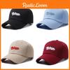 Vintage Embroidery Letter Baseball Cap Outdoor Breathable Peaked Caps Gifts