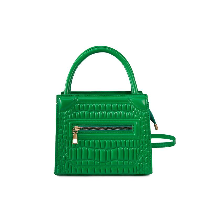 Сумка через плечо Новая дофаминовая однотонная модная однотонная сумочка нишевой текстуры сумка-мессенджер маленькая квадратная сумка