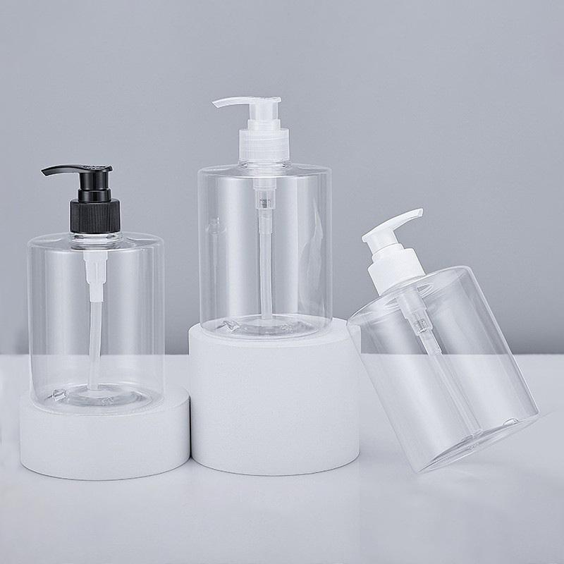 500 мл многоразовый флакон для лосьона, контейнер для жидкости, дезинфицирующее средство для рук, гель для душа, пластиковые пенопластовые флаконы с насосом, пустая бутылка с широким горлом