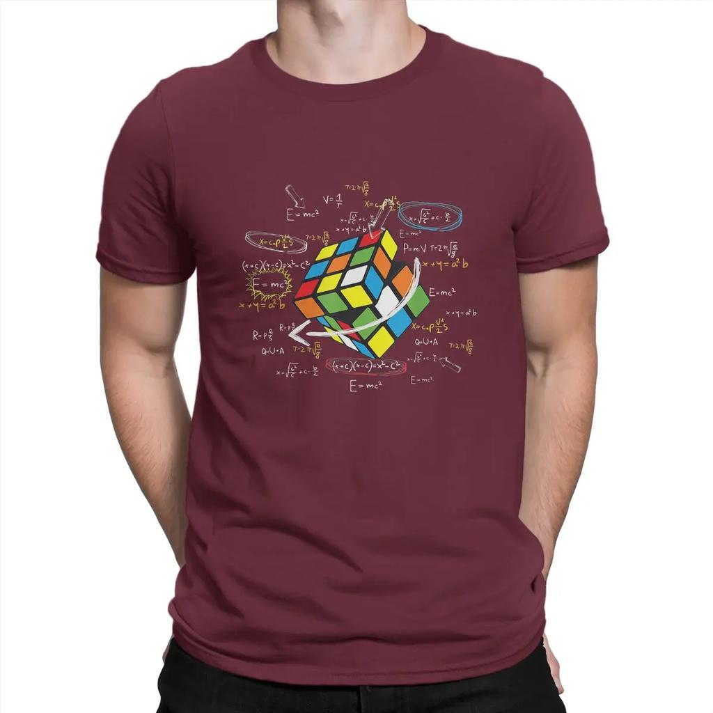 Player Special TShirt Math Rubik Interesting Cube Casual T Shirt Newest Stuff For Adult