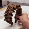 Роскошные широкие однотонные тканевые повязки на голову для женщин, девочек, повязки для волос, обруч для волос, модные повязки для волос, женские повязки на голову, аксессуары для волос