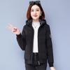 2024 Winter Women's Double-Sided Short Cotton Down Jacket: Thick, Stylish Coat for Middle-Aged and Elderly