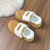 Velcro Mao Mao Shoes Bread Cotton Shoes Winter New Warm Sub Big Head Lazy Autumn and Winter