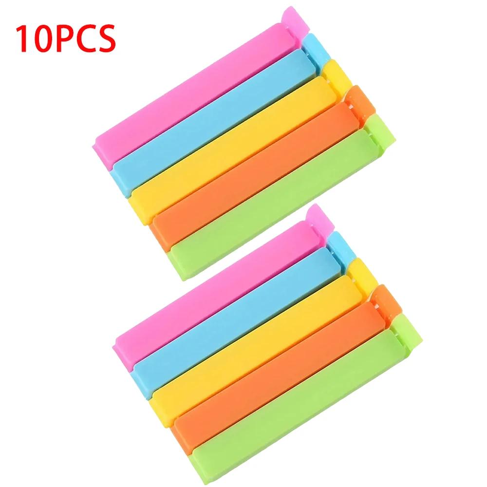 5/10/20PCS Portable Kitchen Food Snack Seal Sealing Bag Clips Sealer Clamp Plastic Tool Kitchen Accessories Kitchen items