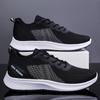 Flying Woven Breathable Casual Shoes 2025 Spring New Men's Sports Shoes Fashion Korean Version Trendy Shoes Men's Shoes