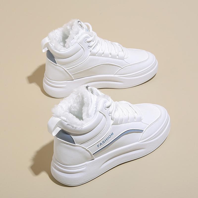 Шерстяные флисовые туфли Женские Защита от холода Теплые Спортивные Зимние Ботильоны Женские Утепленные Теплые Снежные