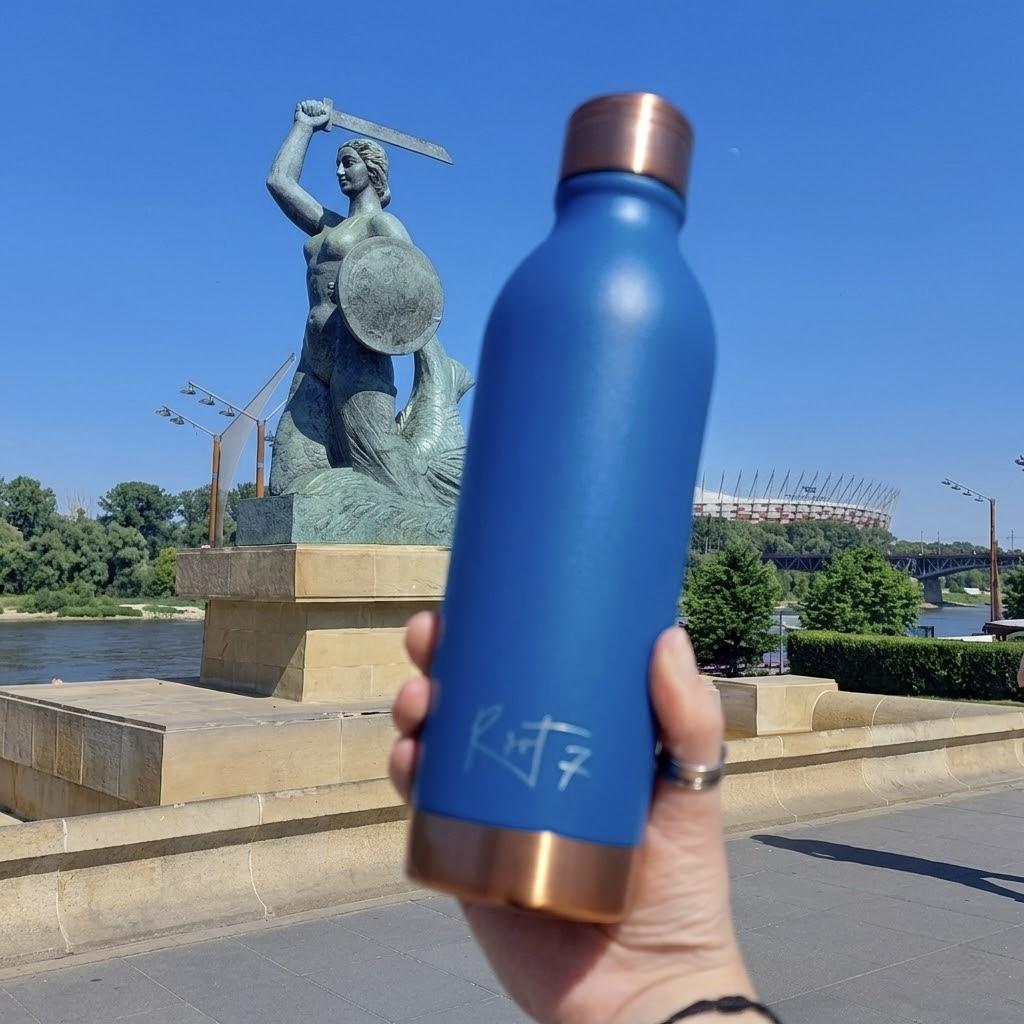 Vip Deep Ocean Root7 Blue Thermal Bottle Vip Deep Ocean 750
