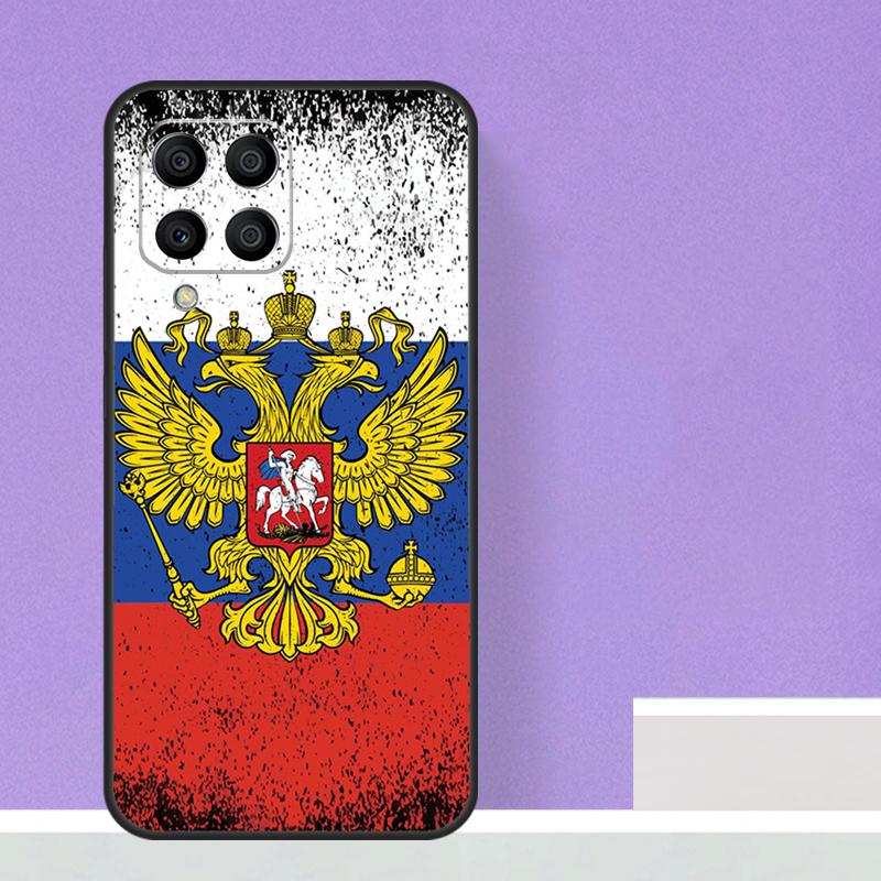 Россия Российский флаг Чехол для Samsung Galaxy M21 M51 M12 M32 M52 M13 M23 M33 M53 M34 M54 M30s M31s M15 M55 M20