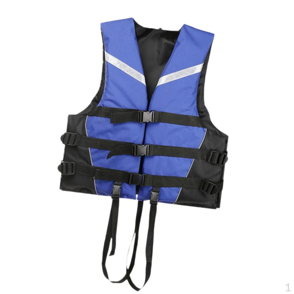 Спасательный жилет со светоотражающими полосками, куртка для плавания, подводного плавания, водных видов спорта