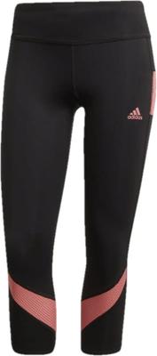 Adidas Running OWN THE RUN Размер Розовый IPF47 Женские Тайтсы, Тайтсы 3/4, L, Черный/Туманный (GR6937),