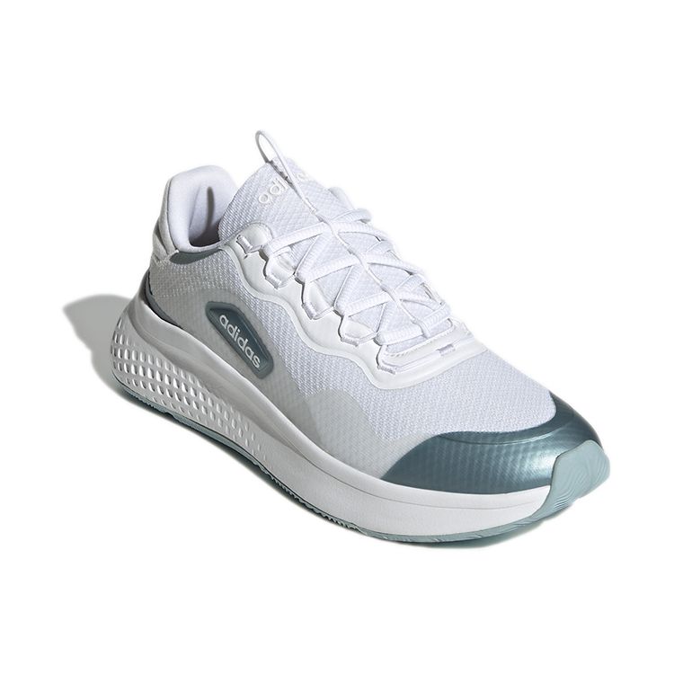 adidas Neo Primrose Гладкие Кроссовки с Круглым Носком на Шнуровке, Устойчивые к Скольжению, Прочные, Низкие, Повседневные, для Бега, Женские, Белые, Синие, GY5045