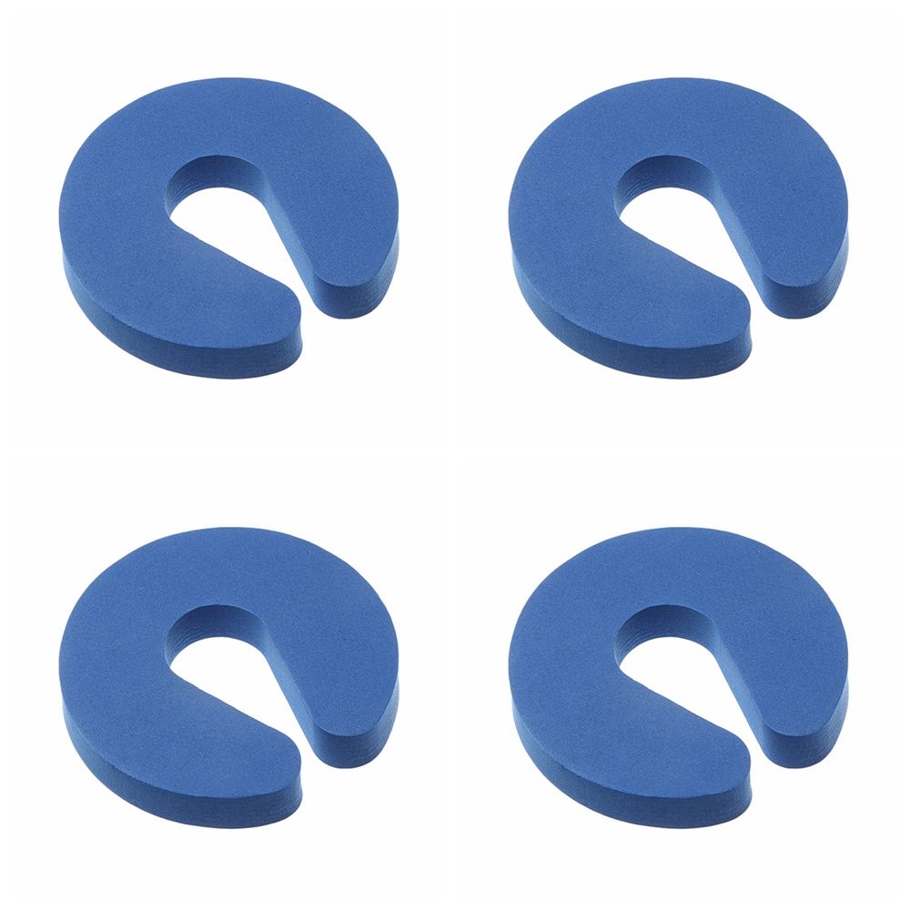 4PCS Kitchen Bedroom Soft Door Clip Baby Kids Safety Guard Finger Protector Door Stopper
