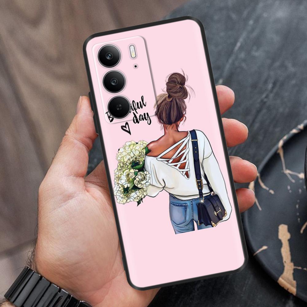 Для Realme C75 Чехол Силиконовый Защитный ТПУ Расписные Чехлы для Телефона Coque Для Oppo Realme C75 4G Задняя Крышка realmeC75 C 75 Fundas