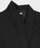 Taildern Oversized Double Breasted Jacket Black