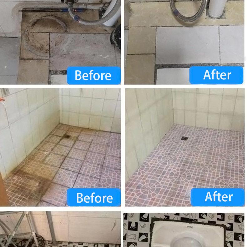 500 мл Профессиональное средство для чистки плитки Мощное средство для удаления пятен и желтизны для настенной и напольной плитки в ванной комнате Полирующий эффект