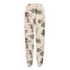 Женские повседневные модные рождественские принтованные повседневные спортивные брюки с эластичной талией и завязками на шнурке