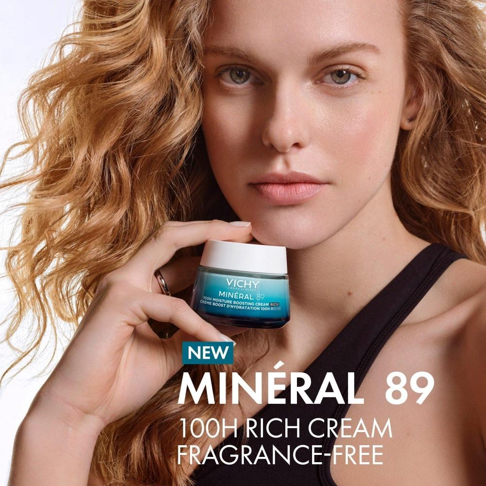 Vichy Min Ral 89 100h Насыщенный крем без запаха 1,69 унции