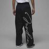 Jordan MVP Loose Durable Lace-Up Sports Pants Men Pants Black Sail-White HQ8136010